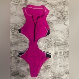 Hot pink- one piece swimsuit- Like new
